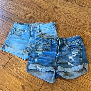 Bundle of 2 American Eagle Jean Shorts